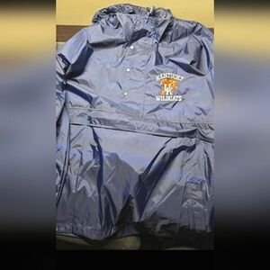 Vintage university of kentucky packable rain jacket windbreaker large